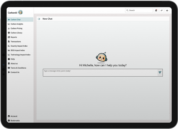 Carbon Chat Interface